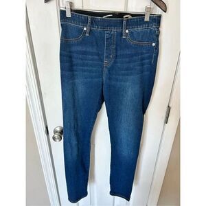 Seven 7 jeans blue slip on stretchy jeans size s
